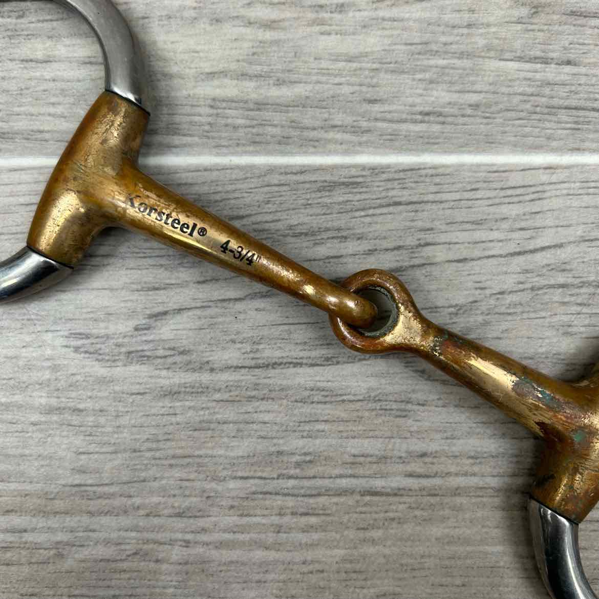 Korsteel Copper Single Joint Eggbutt Bit 4.75"