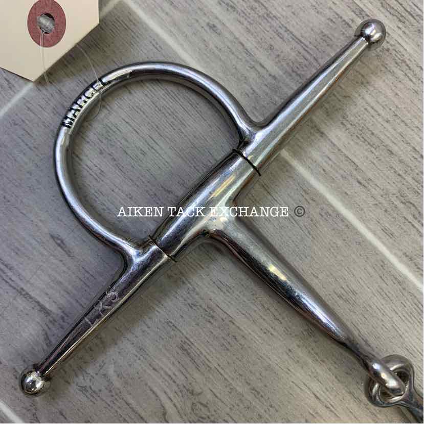 Marcel Toulouse Single Joint Full Cheek Bit 4.75"