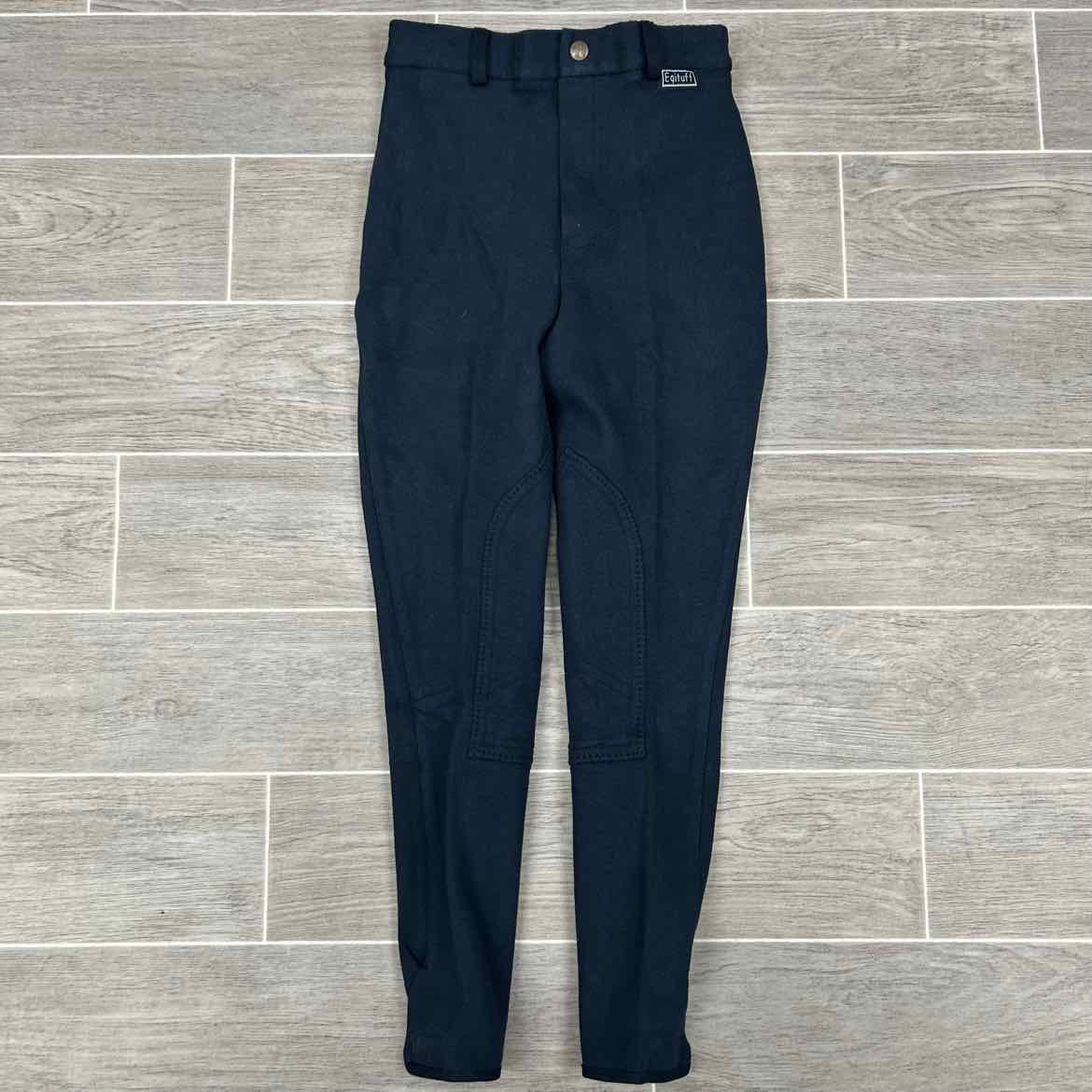 Eqituff Children's Knee Patch Breeches, Navy, Size 10, Brand New