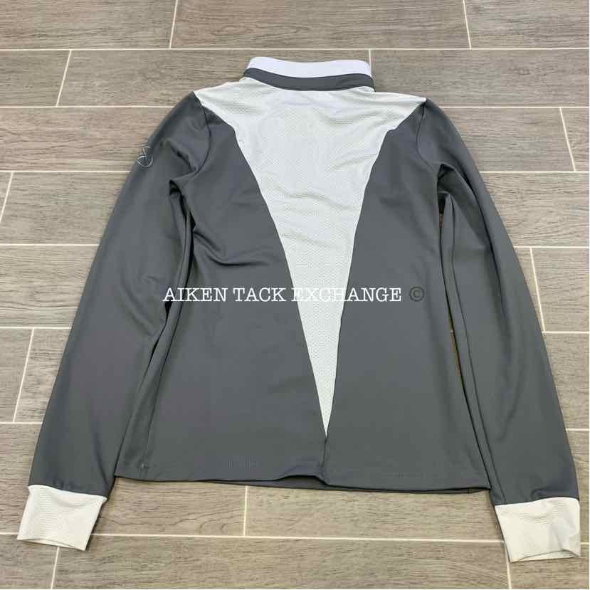 Free Ride Equestrian Devon Long Sleeve Show Shirt, Size Large