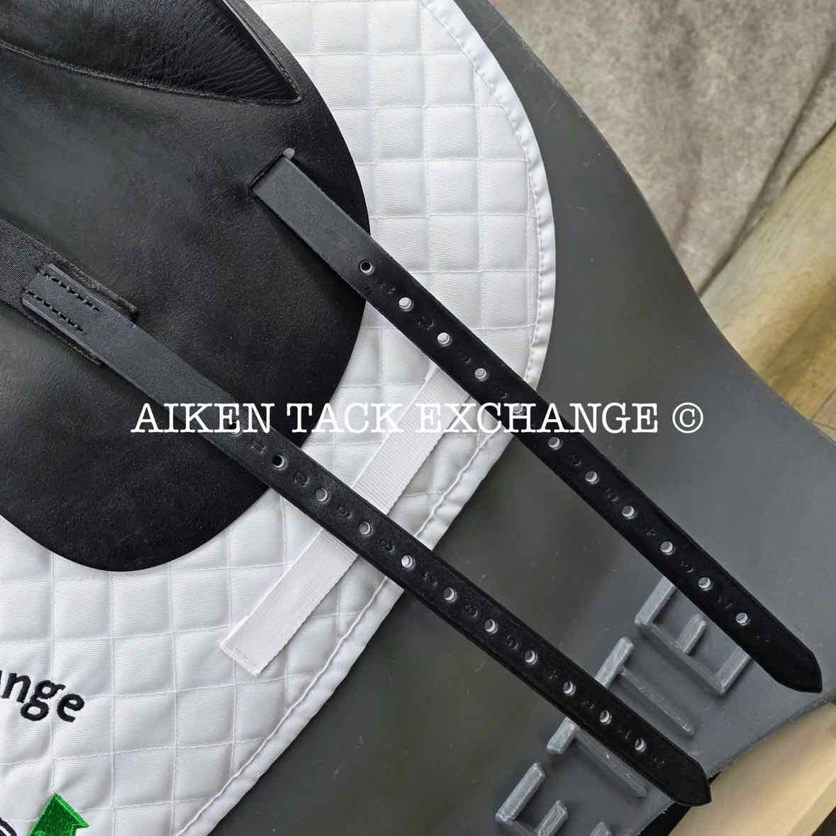 2008 Prestige Galileo Dressage Saddle, 17" Seat, 34 Tree - MW, Wool Flocked Panels