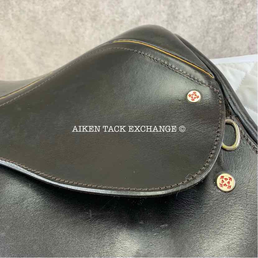**SOLD** Courbette The Stylist II DL Close Contact Saddle, 16.5" Seat, 31 Tree - Medium Wide, Foam Panels