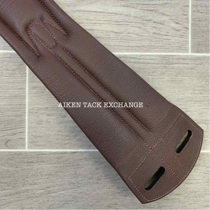 KL Select Red Barn Smart Contour Dressage Girth, Brown, 30"