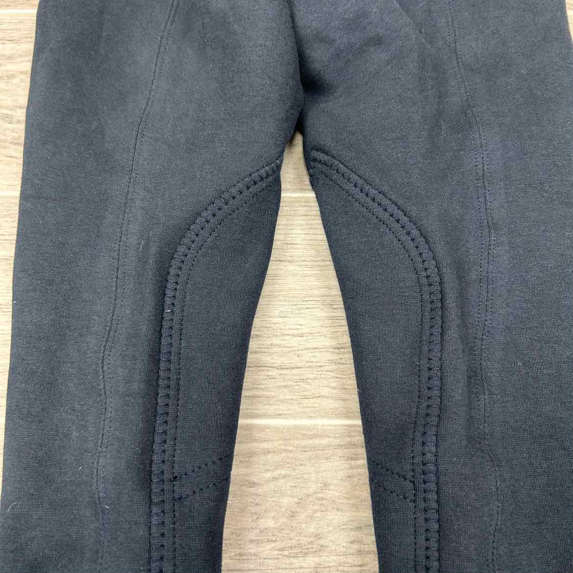 Royal Highness Children's Knee Patch Breeches, Black, Size 8, Brand New