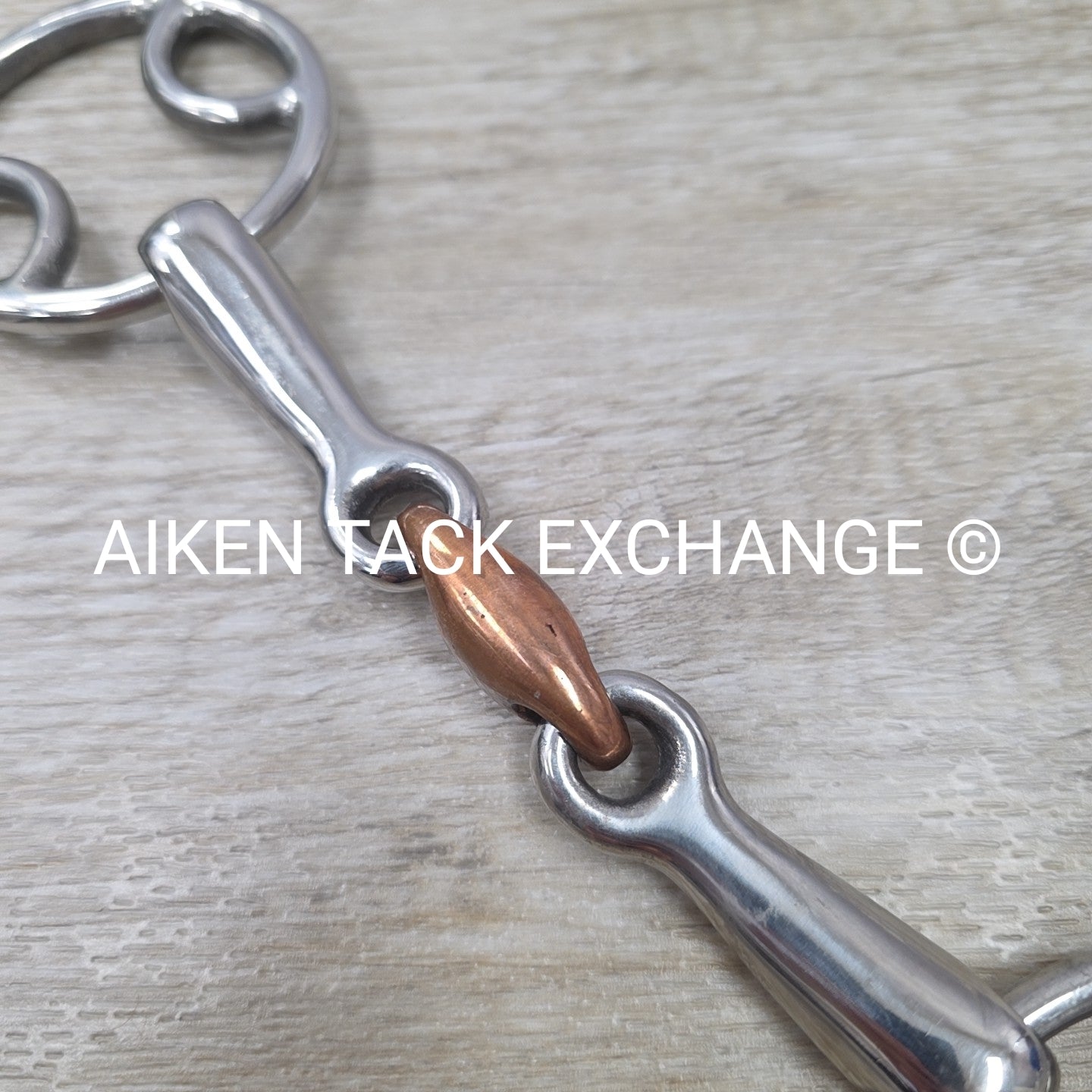 Shires Bevel Bit with Copper Lozenge 5"