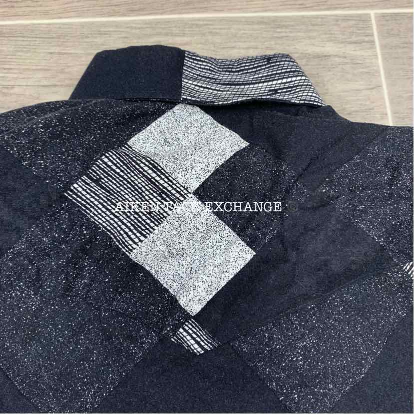 Longhorn by Niver Western Wear Long Sleeve Cropped Western Shirt, Size Large