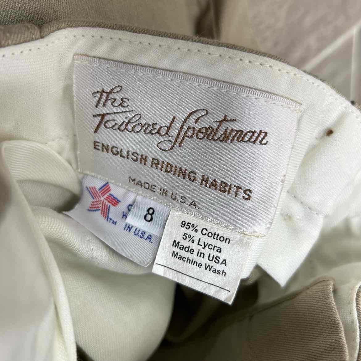 Tailored Sportsman The T.S. Knee Patch Breeches, Size 8