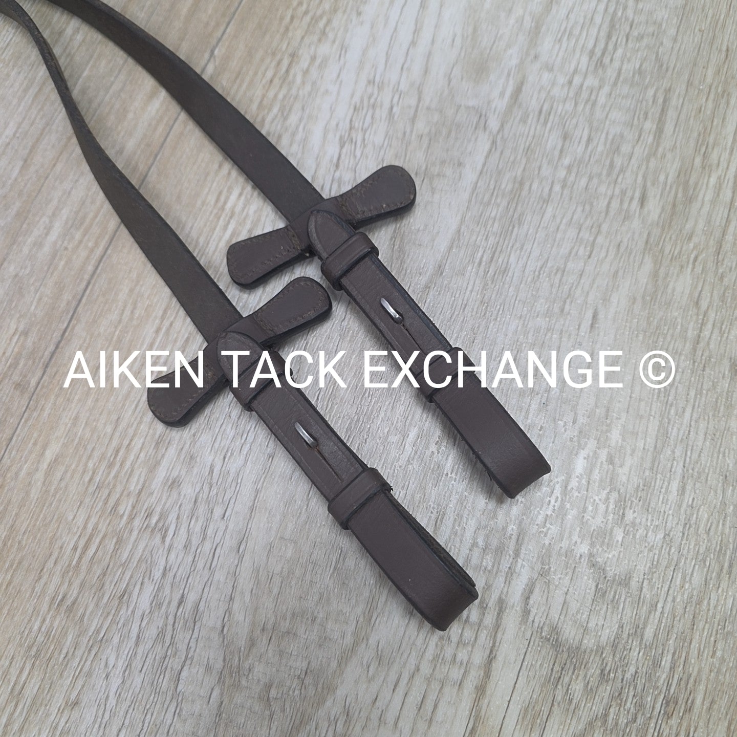 BARGAIN BUNDLE: Nunn Finer Elastic Breastplate & ExionPro Rubber Reins, Brown, S