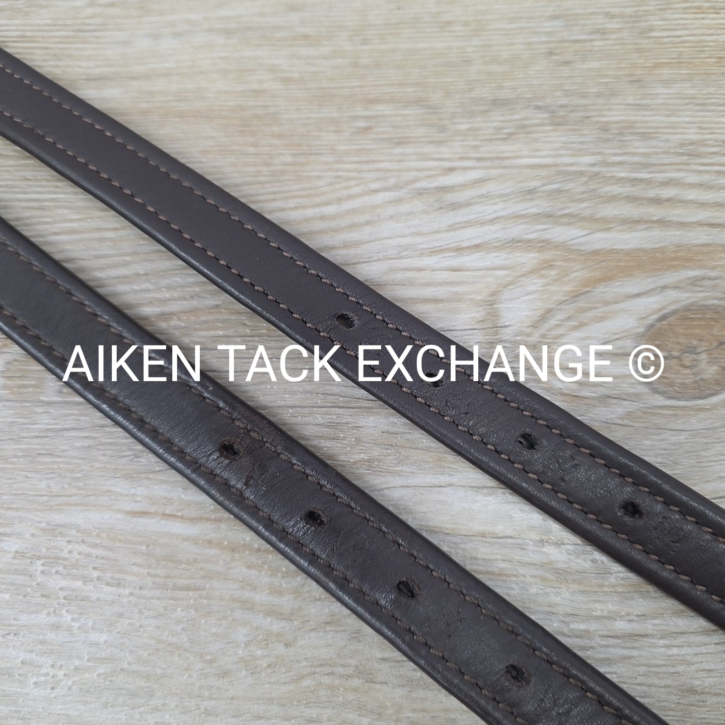 Secure Wide Leg Stirrup Leathers, Brown, 48"