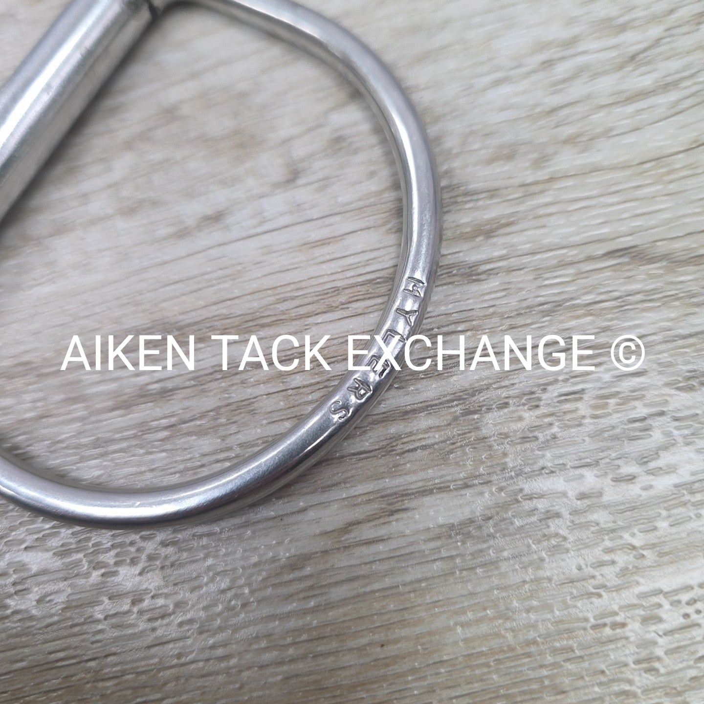 Myler Dee without Hooks and French Link Snaffle MB 10 5"