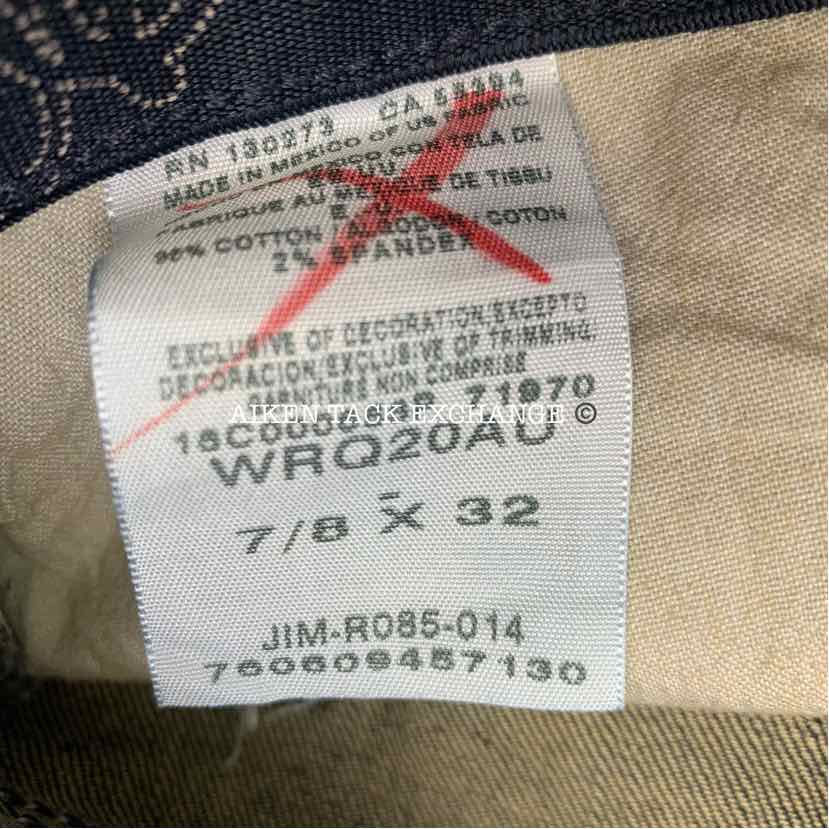 Wrangler Q-Baby Mid-Rise Jeans, Size 7/8
