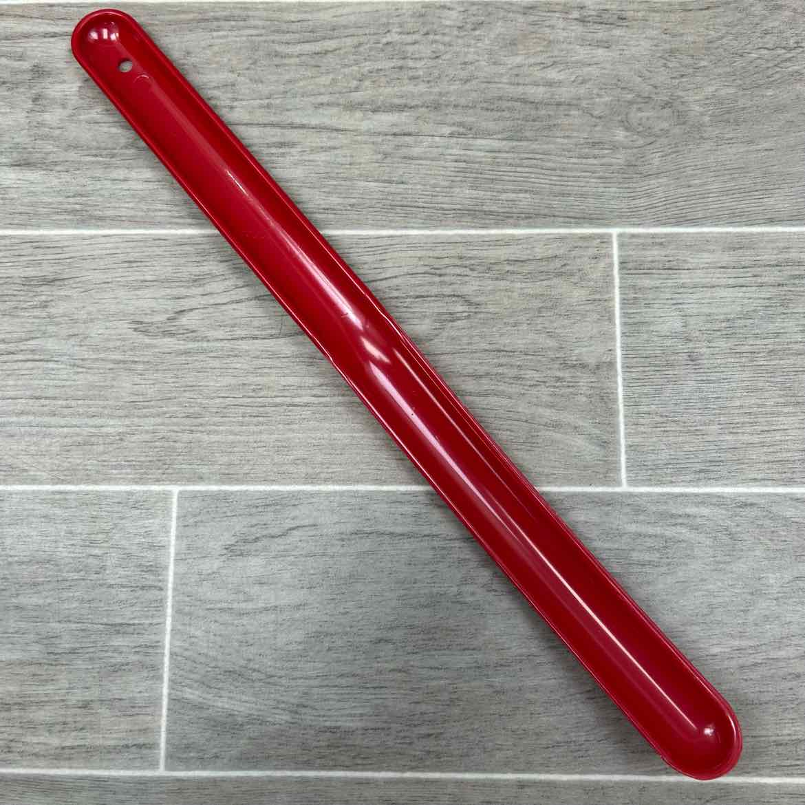Equi-Essentials Curved Plastic Sweat Scraper, Red, Brand New