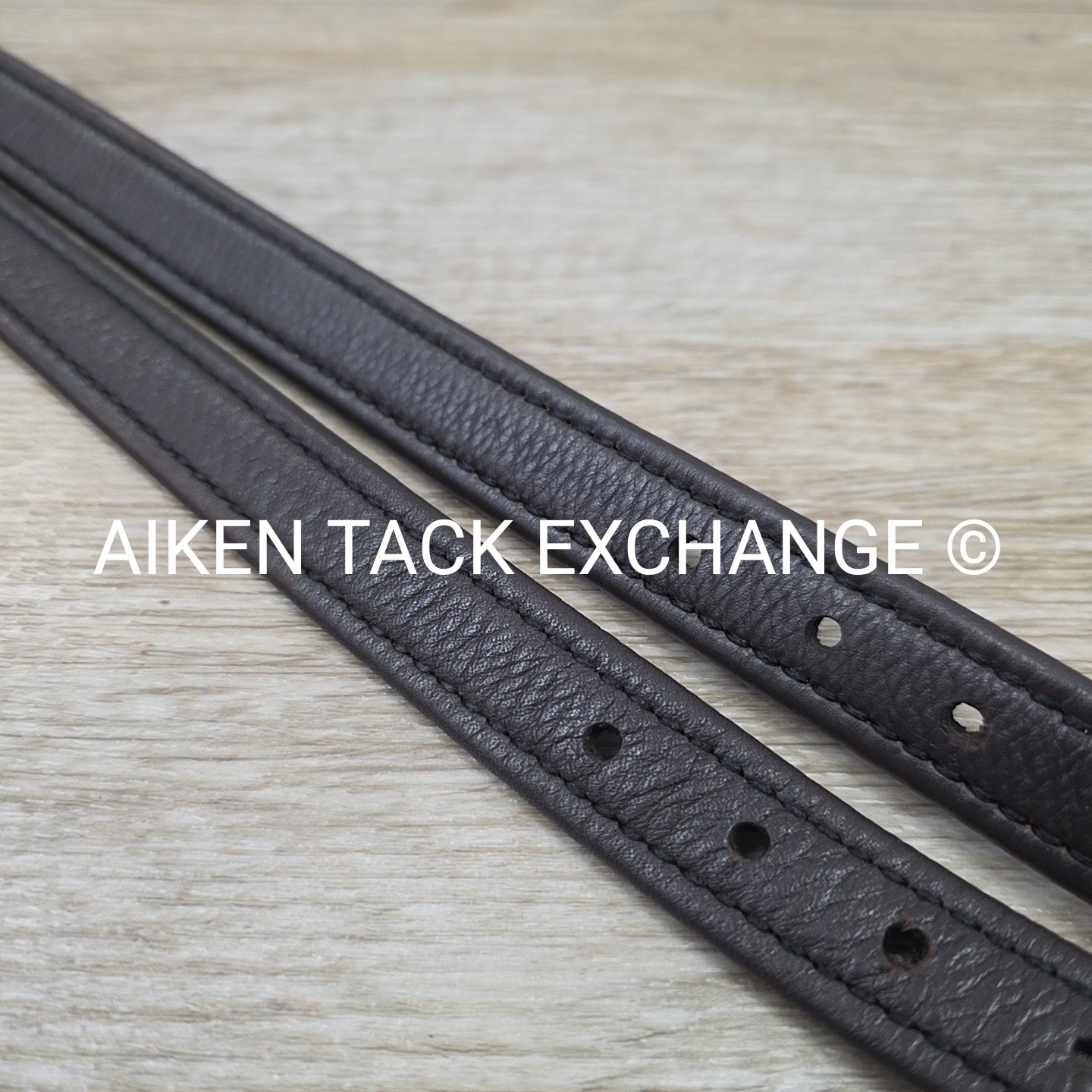 Schleese Premium European Soft Stirrup Leathers, Brown, 140cm / 55"
