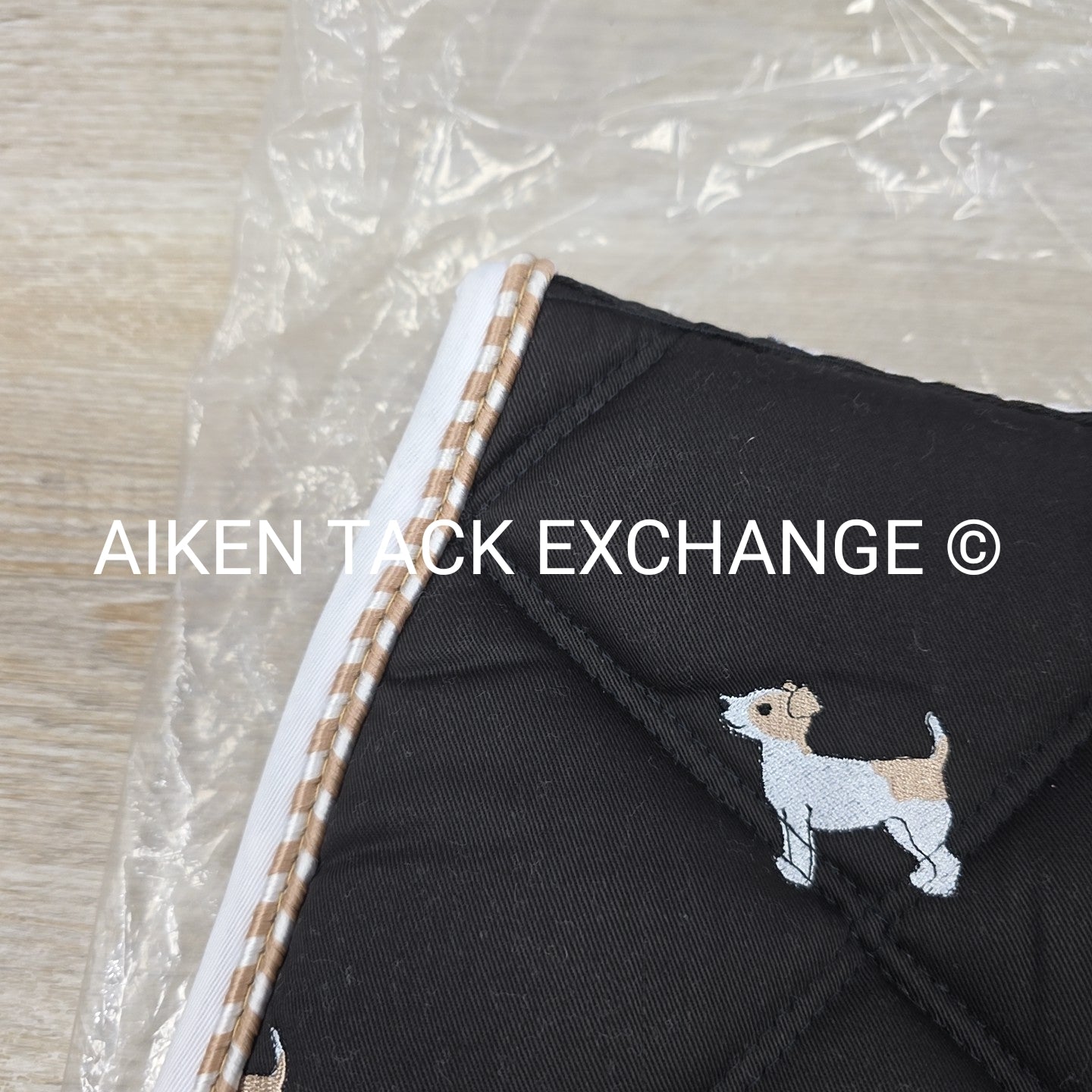 Lettia Jack Russell Embroidered All Purpose Saddle Pad