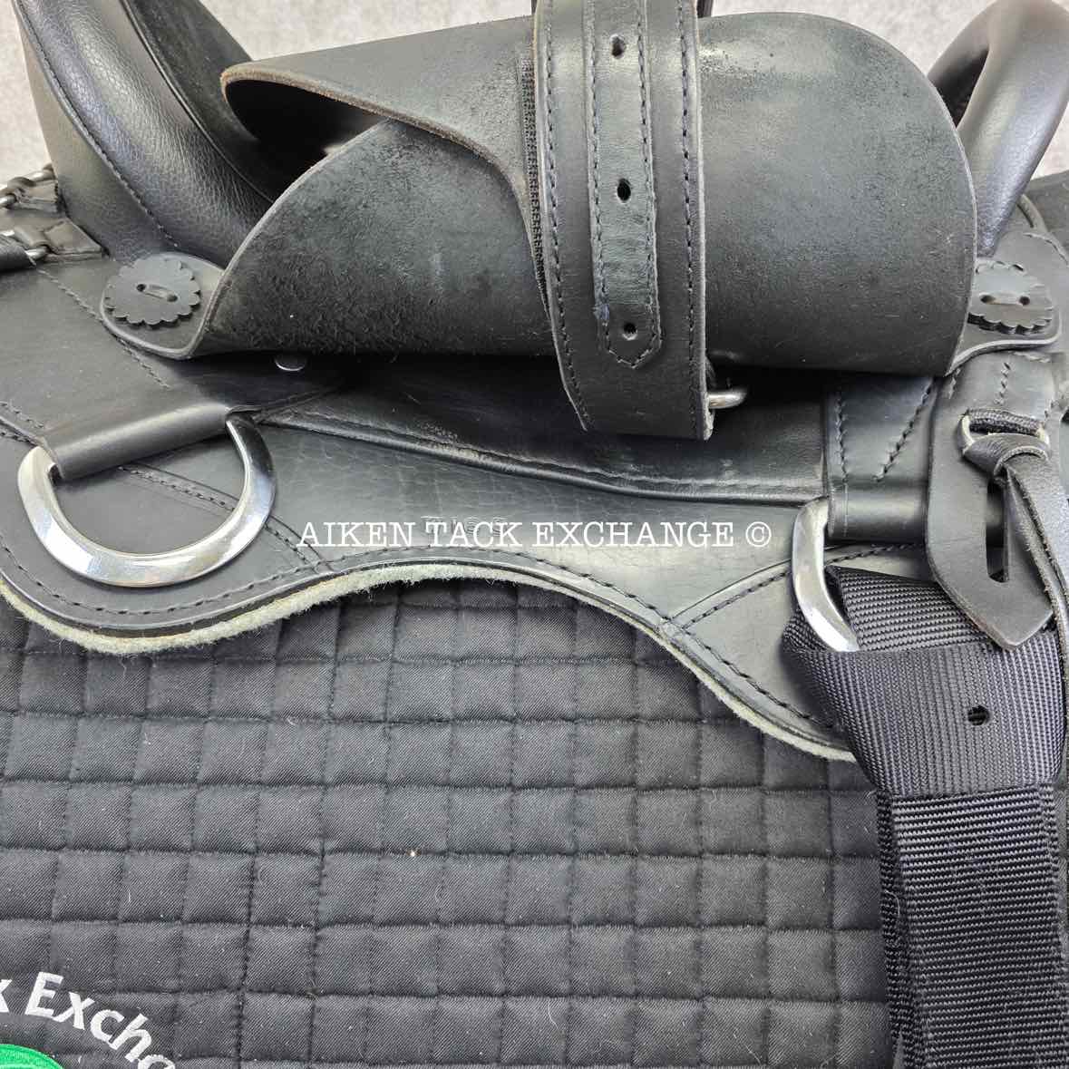 Kuda Flex Trail Saddle, 16.5" Seat, Flex Tree - Wide