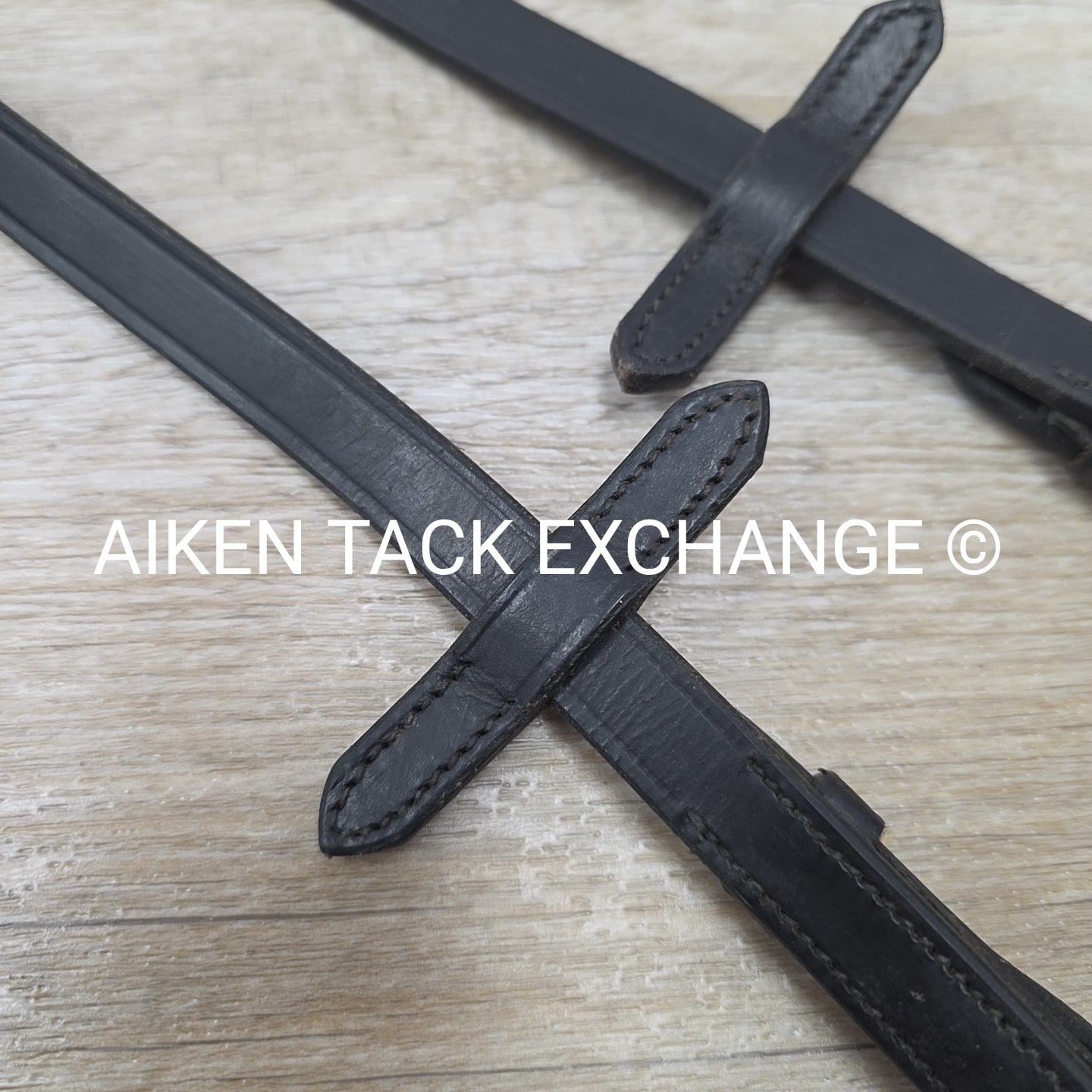 Rubber Grip Reins, Black, 54"