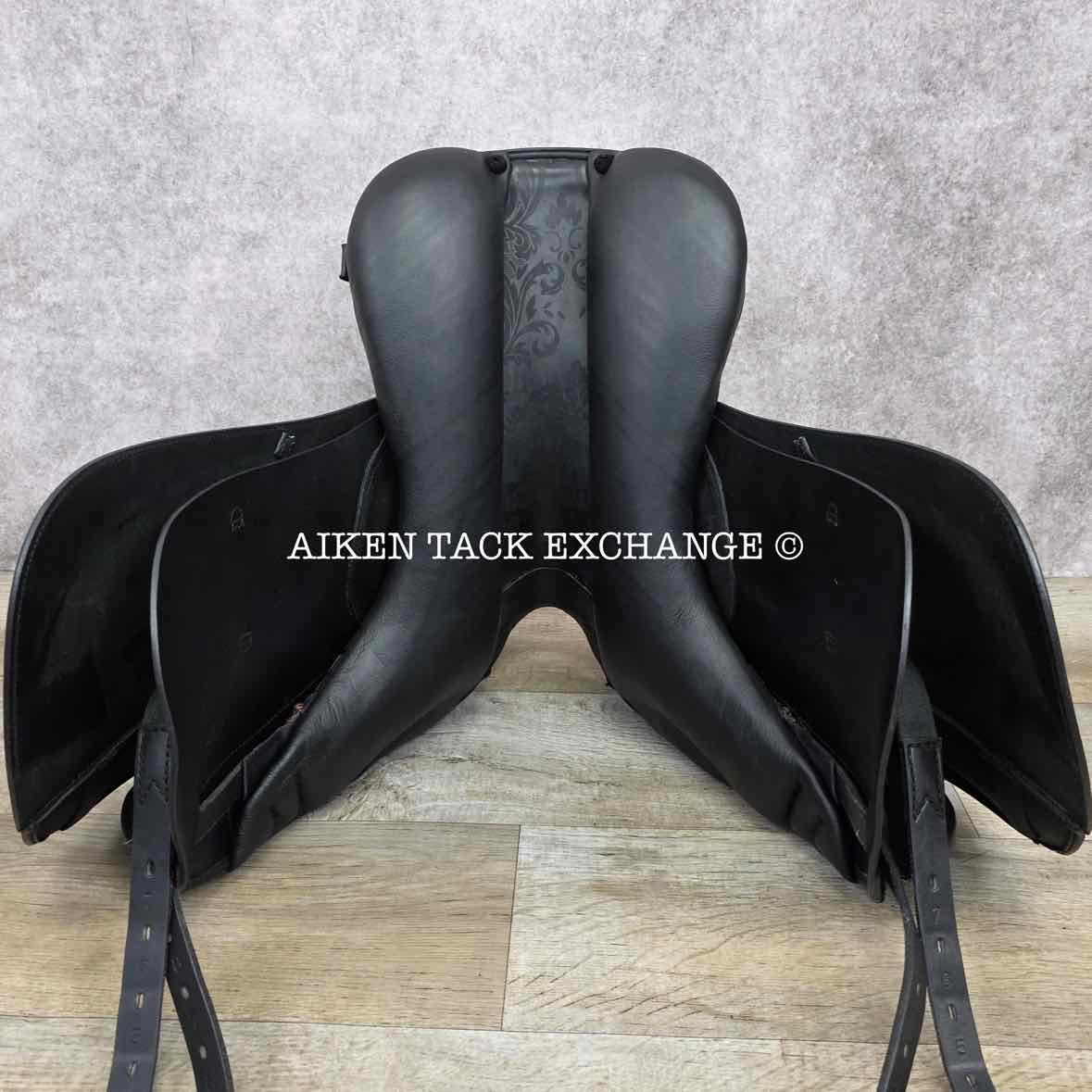 2021 Prestige X-D2 K Zero Dressage Saddle, 18" Seat, Medium Tree, Wool Flocked Panels