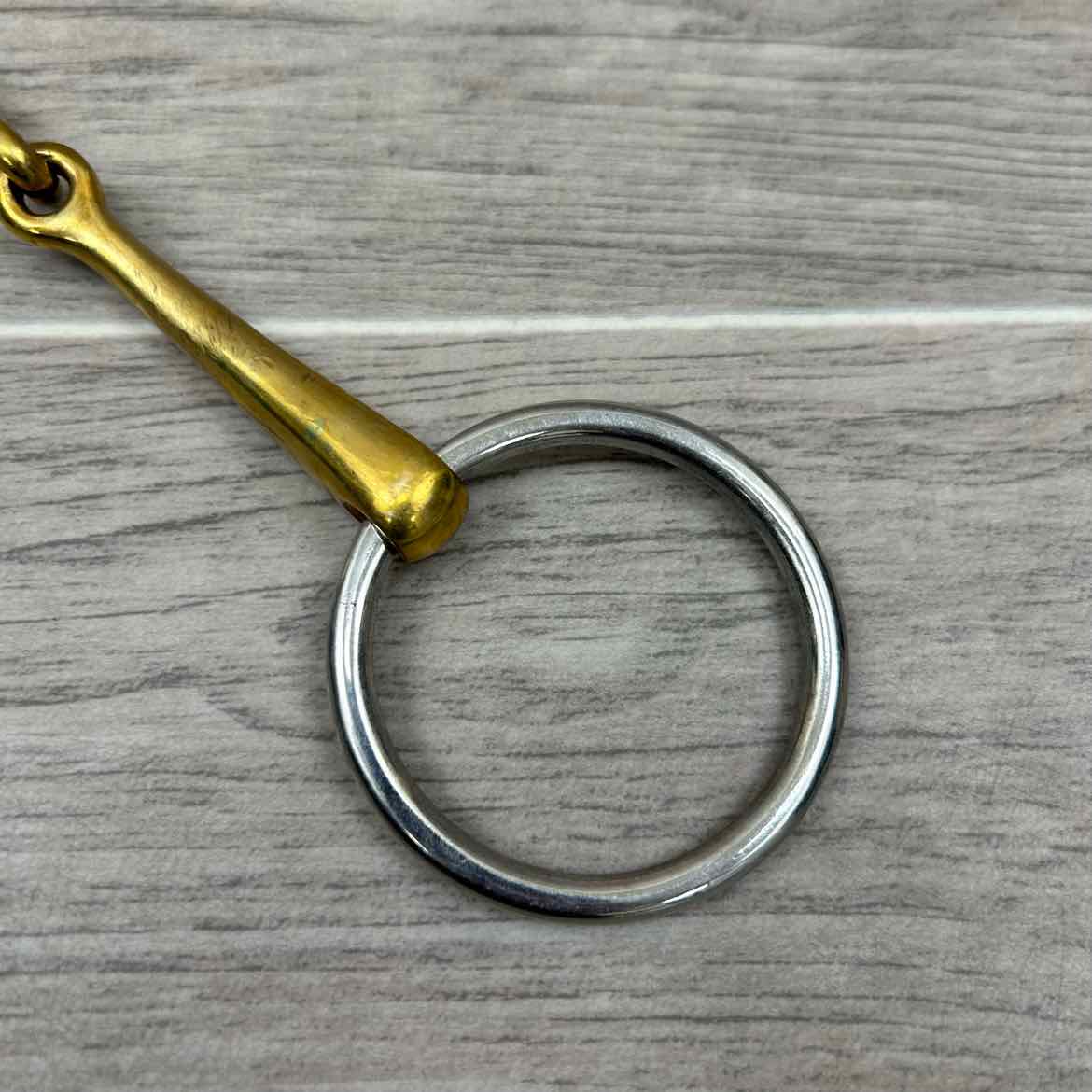 Stubben Sweet Copper Single Joint Loose Ring Bradoon Bit 5.25"