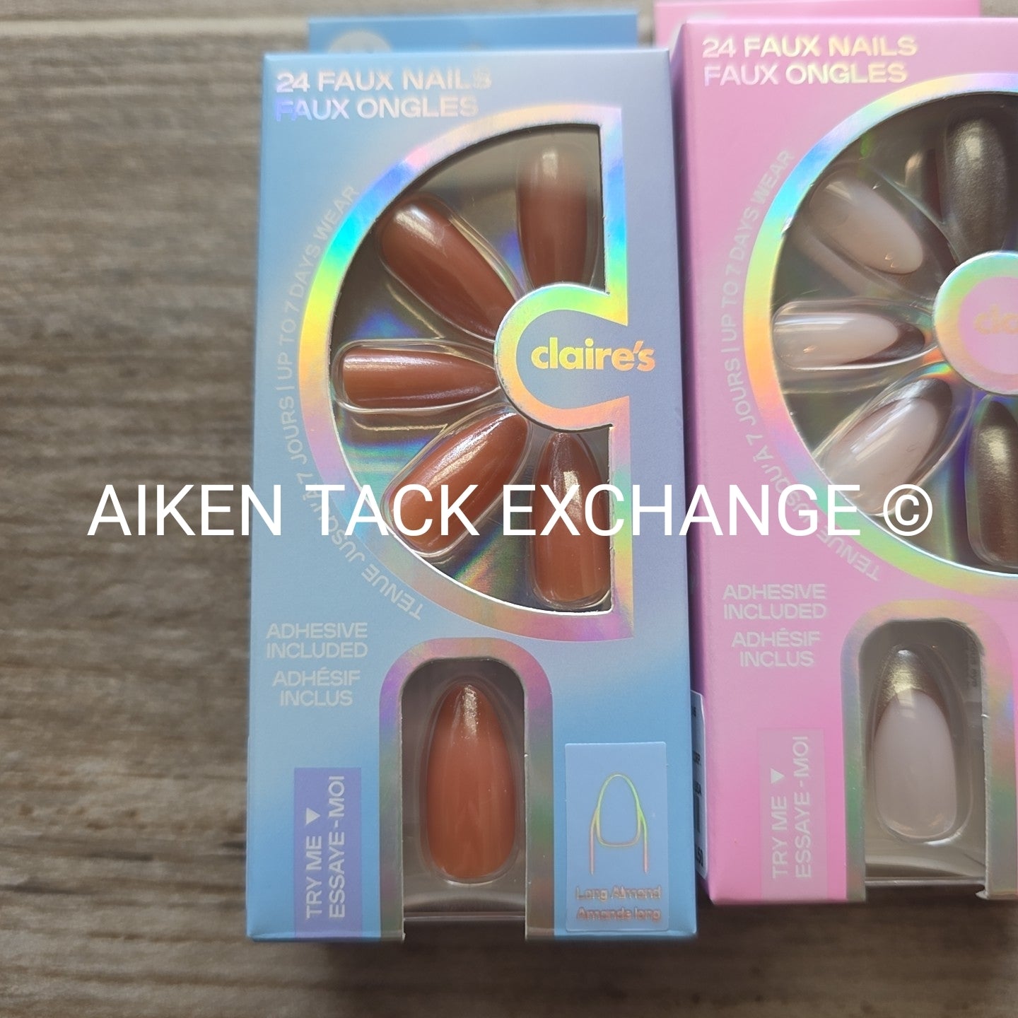 Claire's Press-On Nails (2 Sets) - 24 Count Each (48 Total)