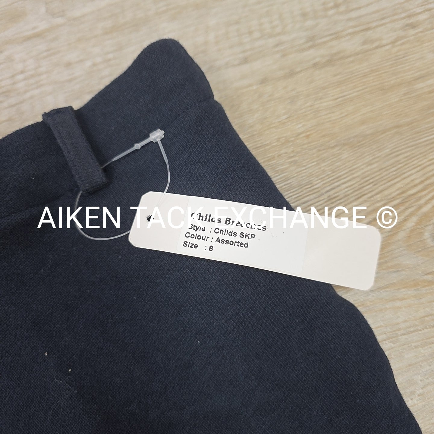Eqituff Knee Patch Pull On Breeches, Size 8