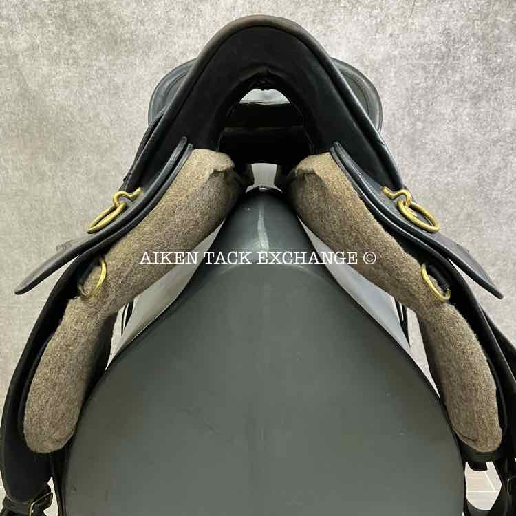 2005 Tucker 146 Classic River Plantation Endurance Saddle, 17.5" Seat, Medium Tree - Semi QH Bars