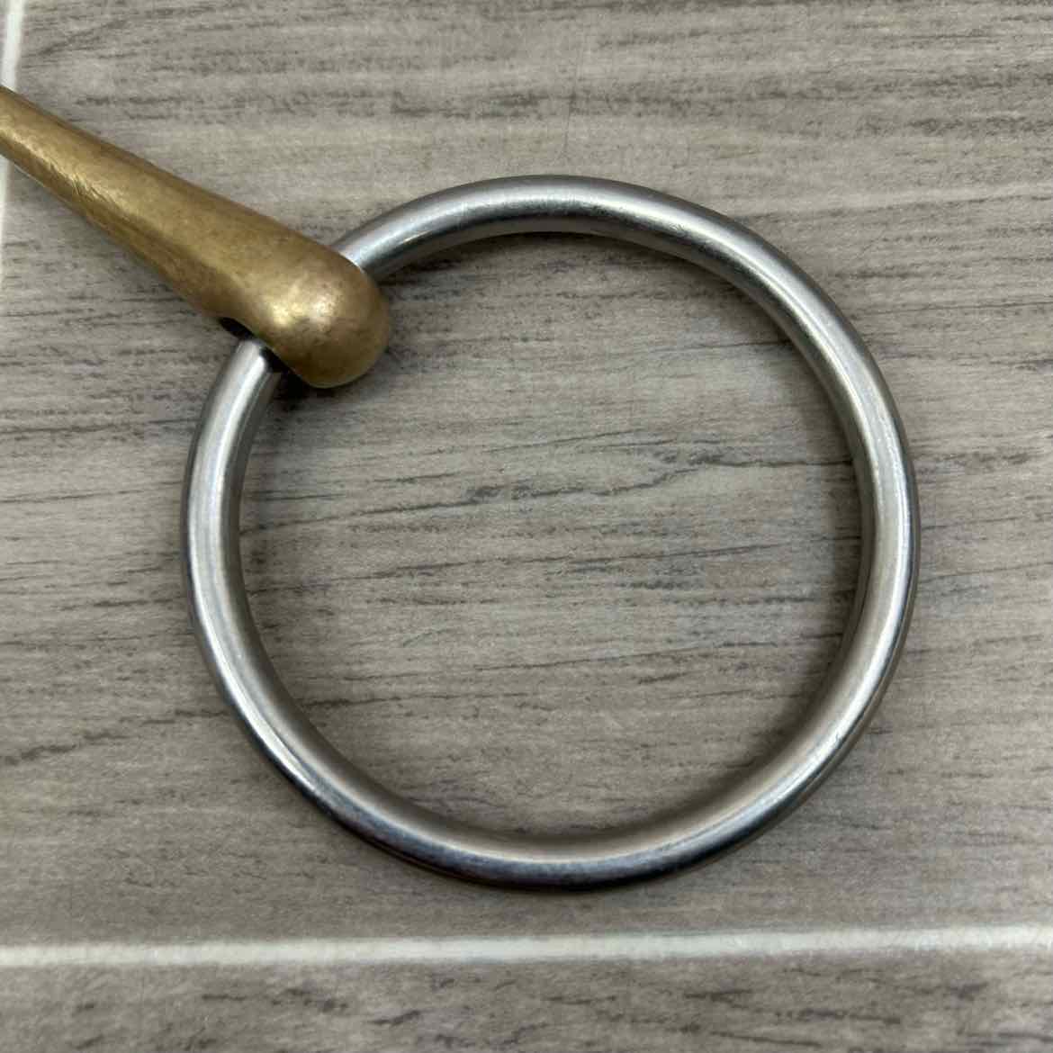 Herm Sprenger Aurigan Single Joint Loose Ring Bit 5"