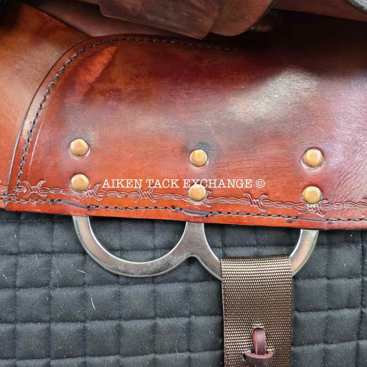 Big Horn 1681 Haflinger Western Saddle, 16" Seat, Wide Plus Tree