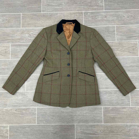 Equetech Tweed Hunt Coat, Size 32