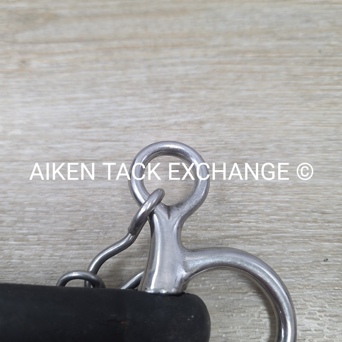 Hard Rubber Mullen Mouth Pelham Bit 5"