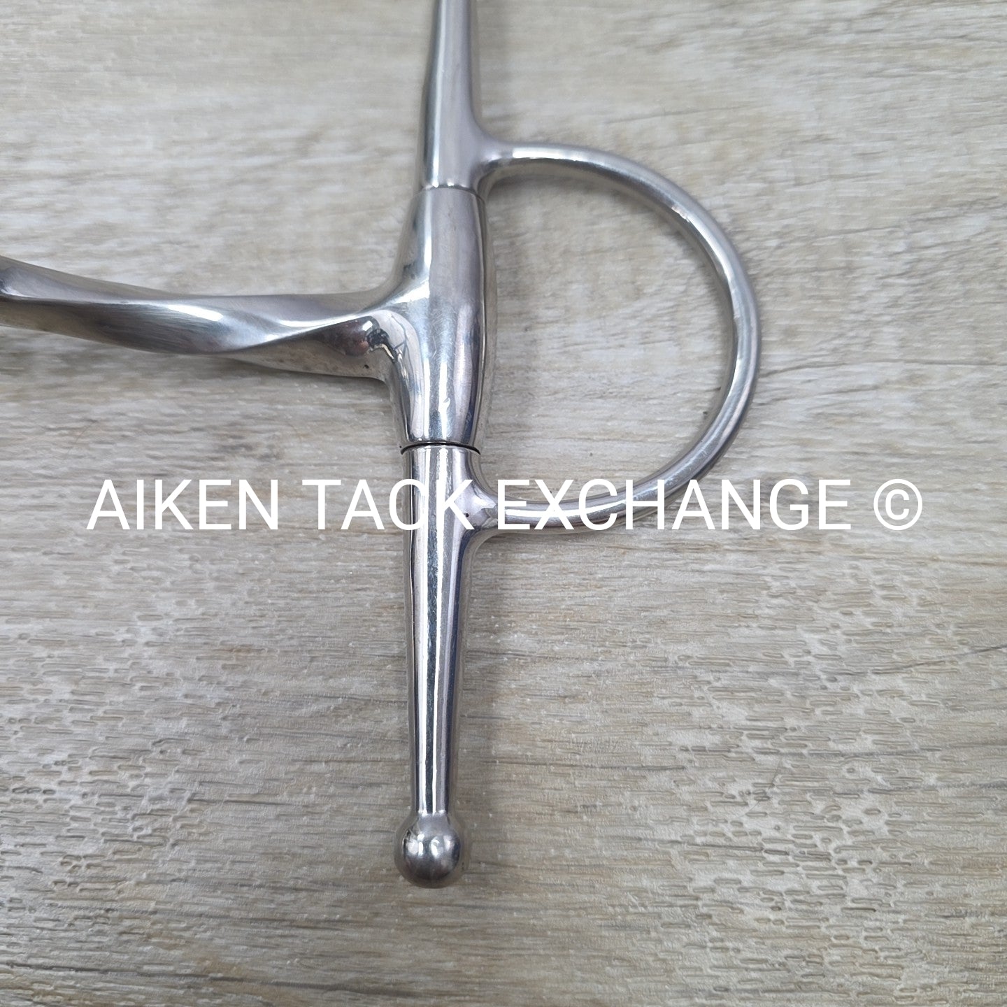 Korsteel Single Joint Slow Twist Full Cheek Bit 5"