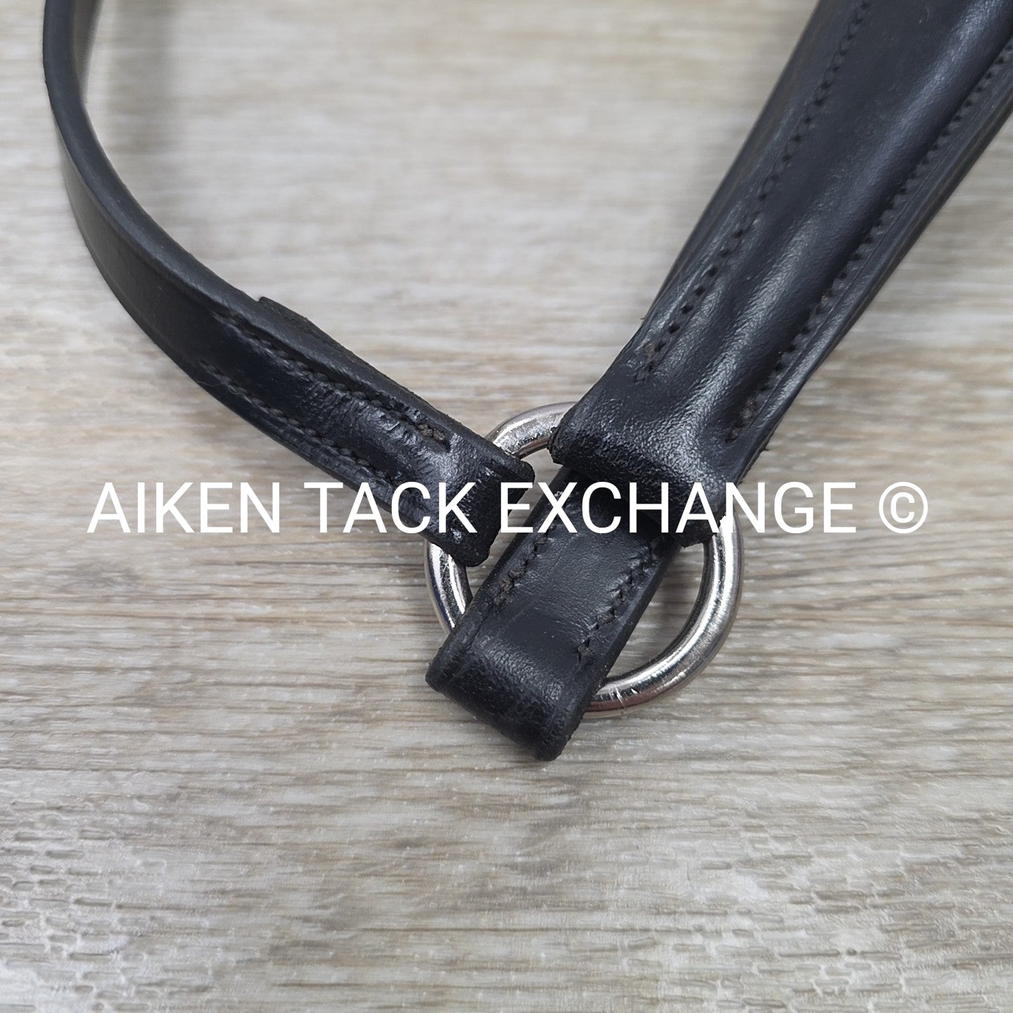 KL Select Red Barn Drop Noseband, Black, Size Cob