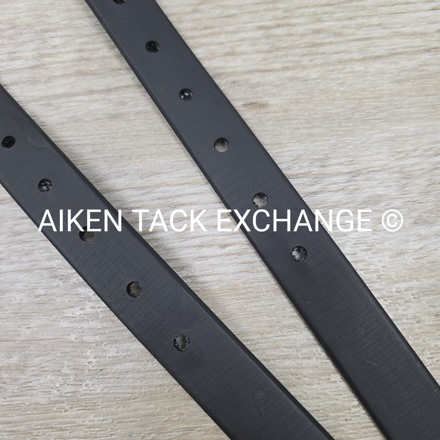 Synthetic Stirrup Leathers, Black, 60"