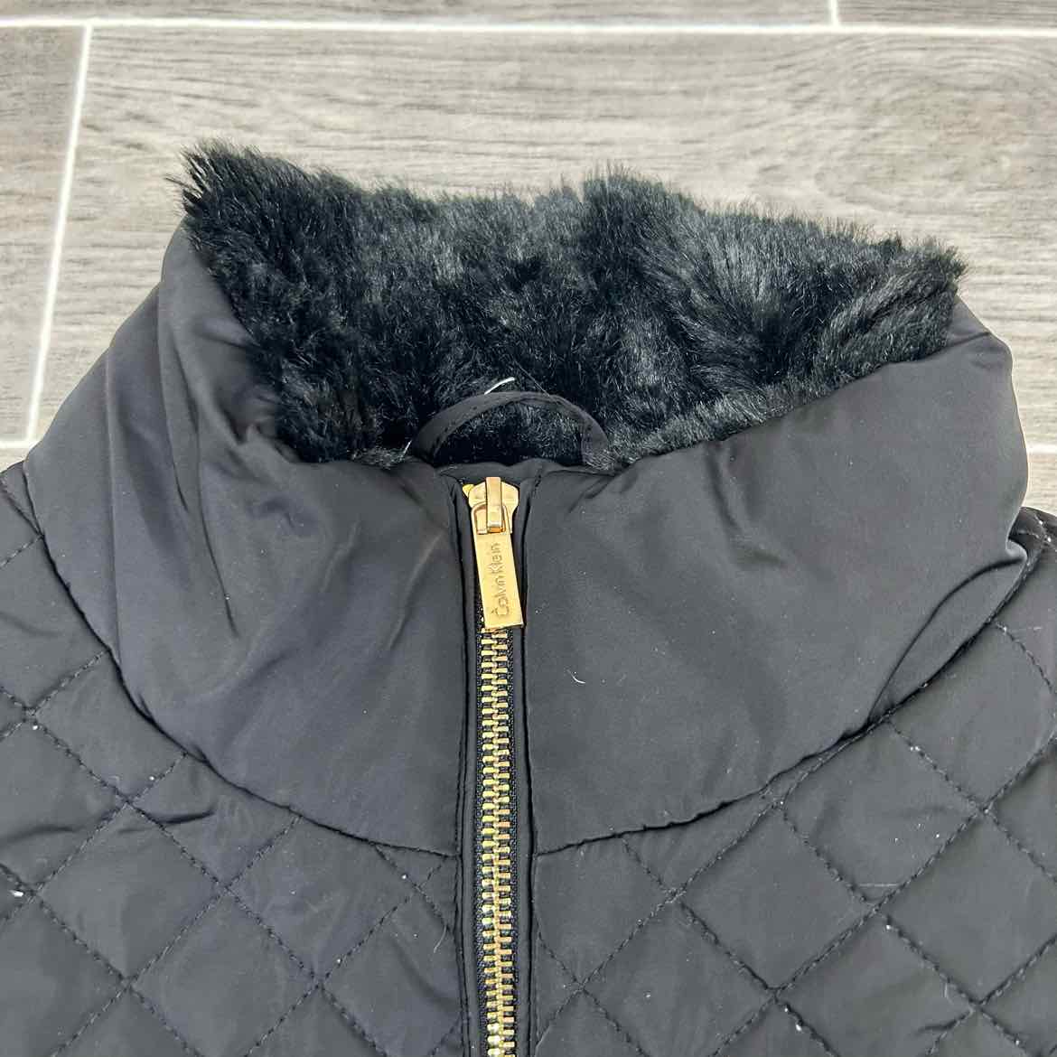 Calvin Klein Quilted Vest, Size Small