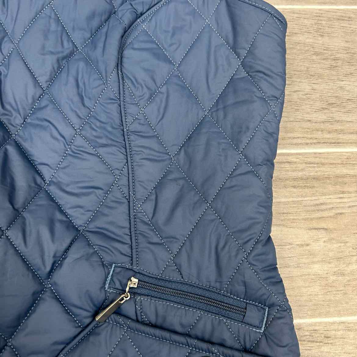 Arista Quilted Vest, Bluestone, Size Large