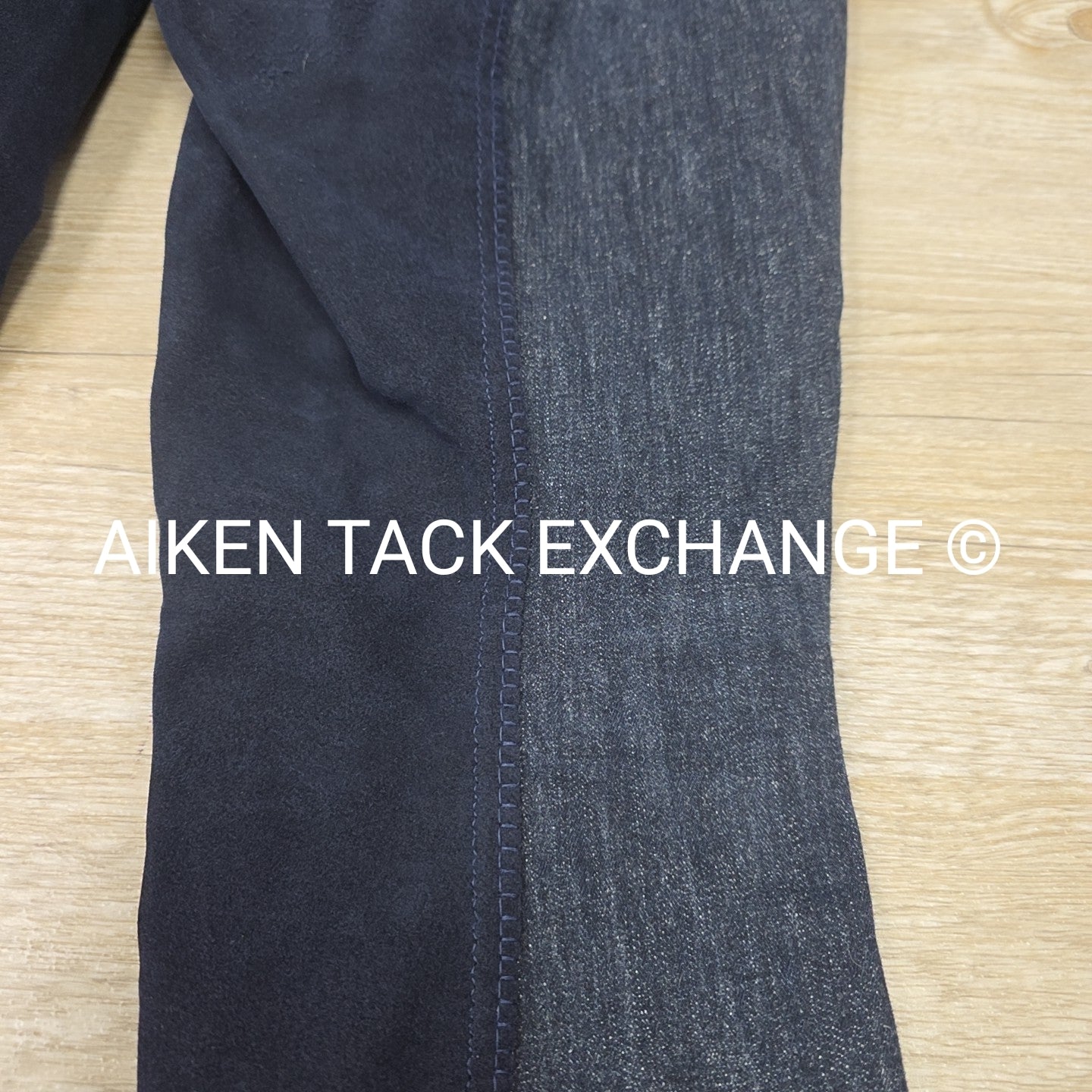 Ovation Denim Full Seat Breeches, Size 34