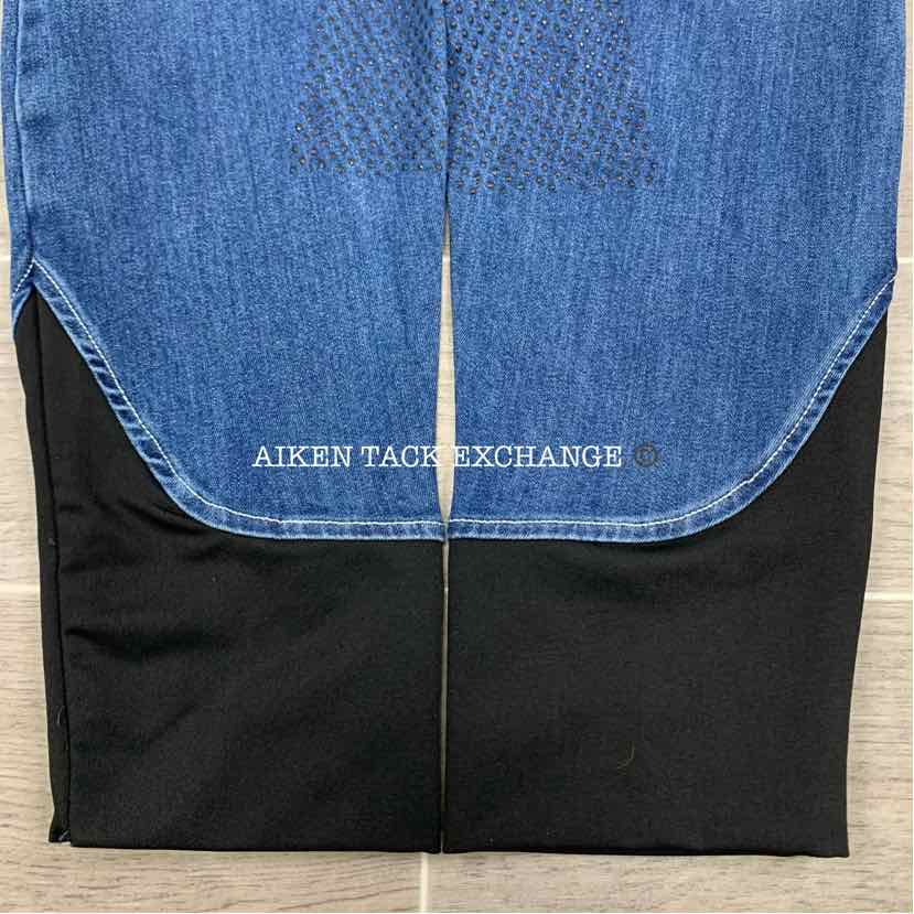 KL Select USG Marina Silicone Full Seat Breeches, Size 34