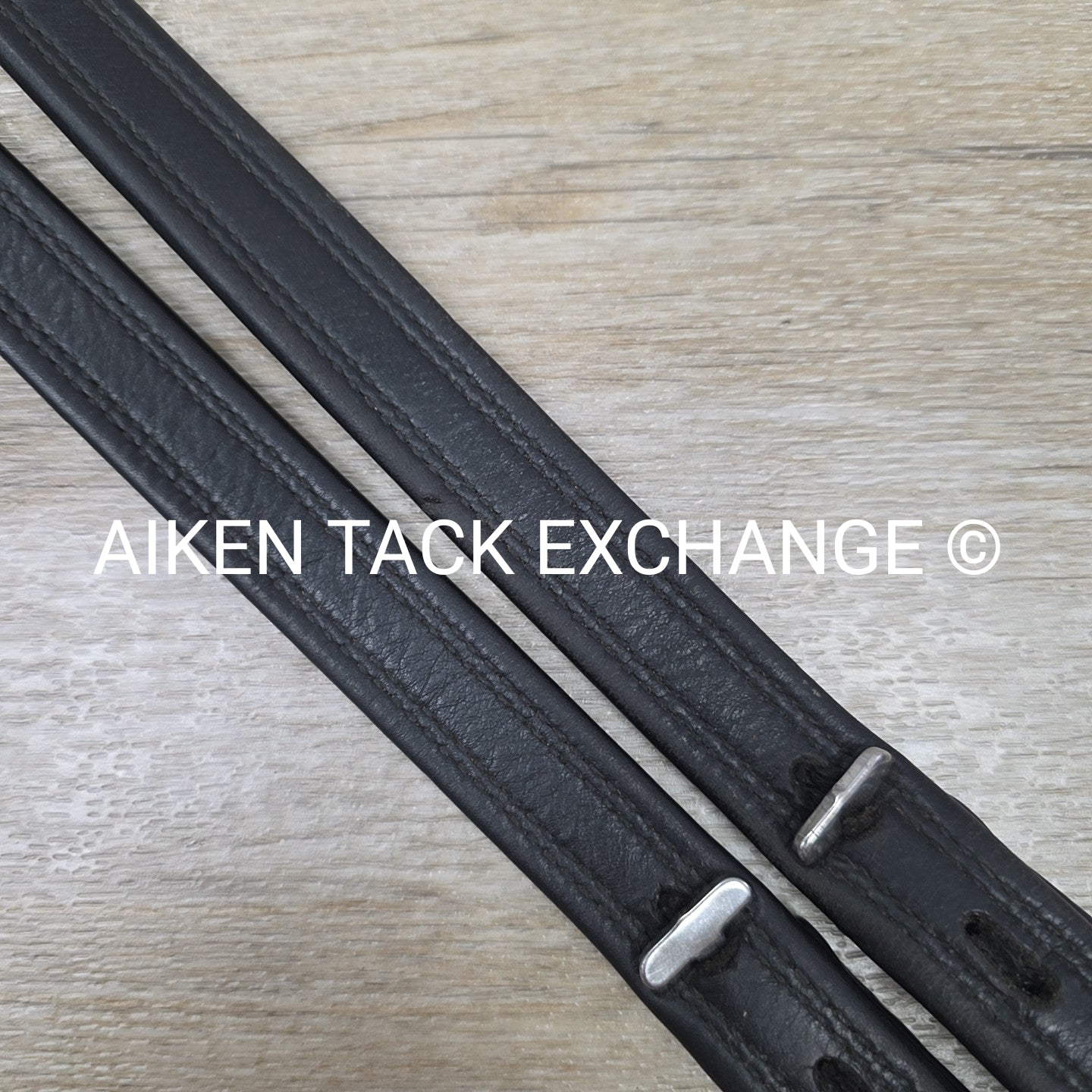 Webber Stirrup LEathers, Black, 30"