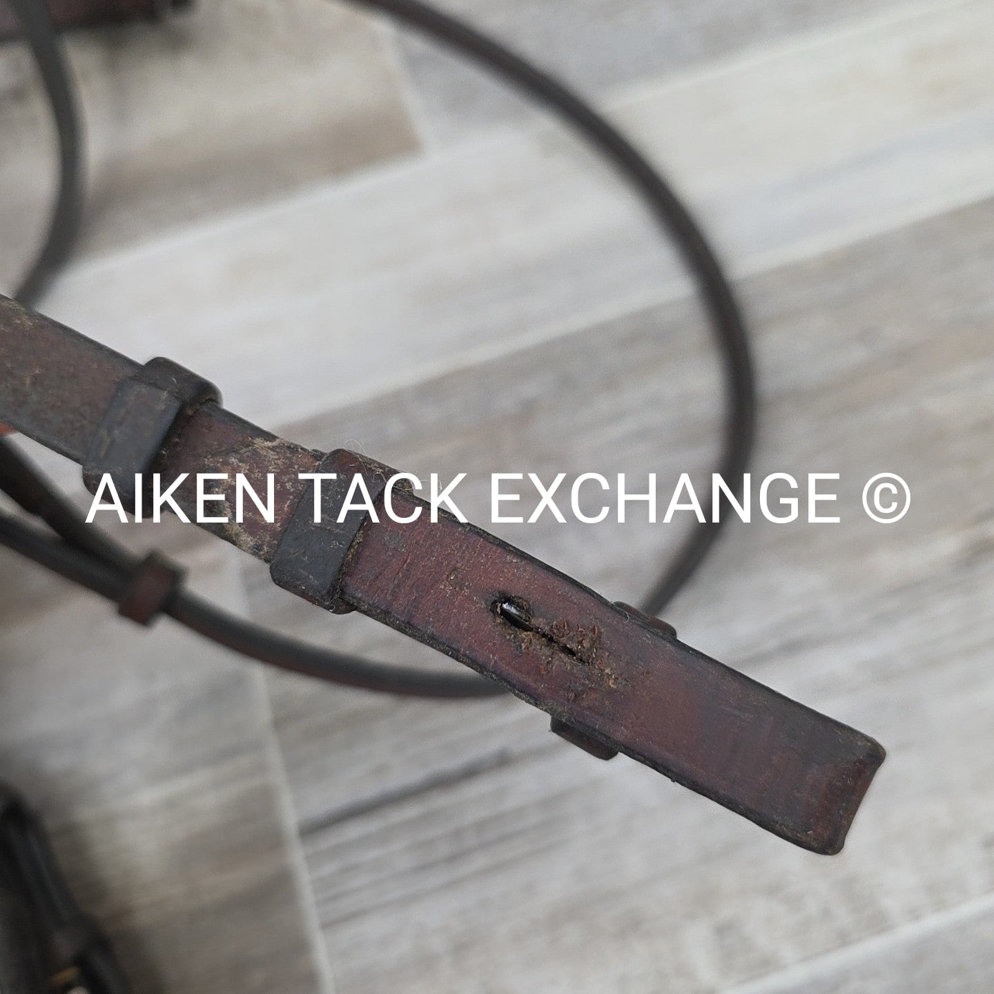 Various Brands Flash Bridle, No Reins, Brown, Size Full
