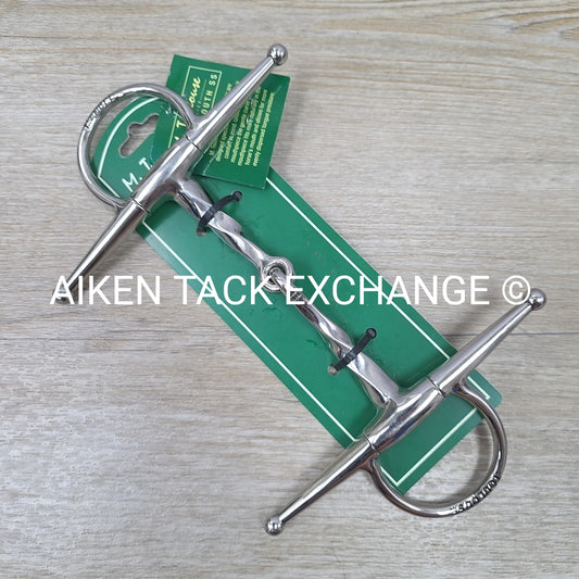 Marcel Toulouse Single Jointed Slow Twist Full Cheek Bit 5.5"