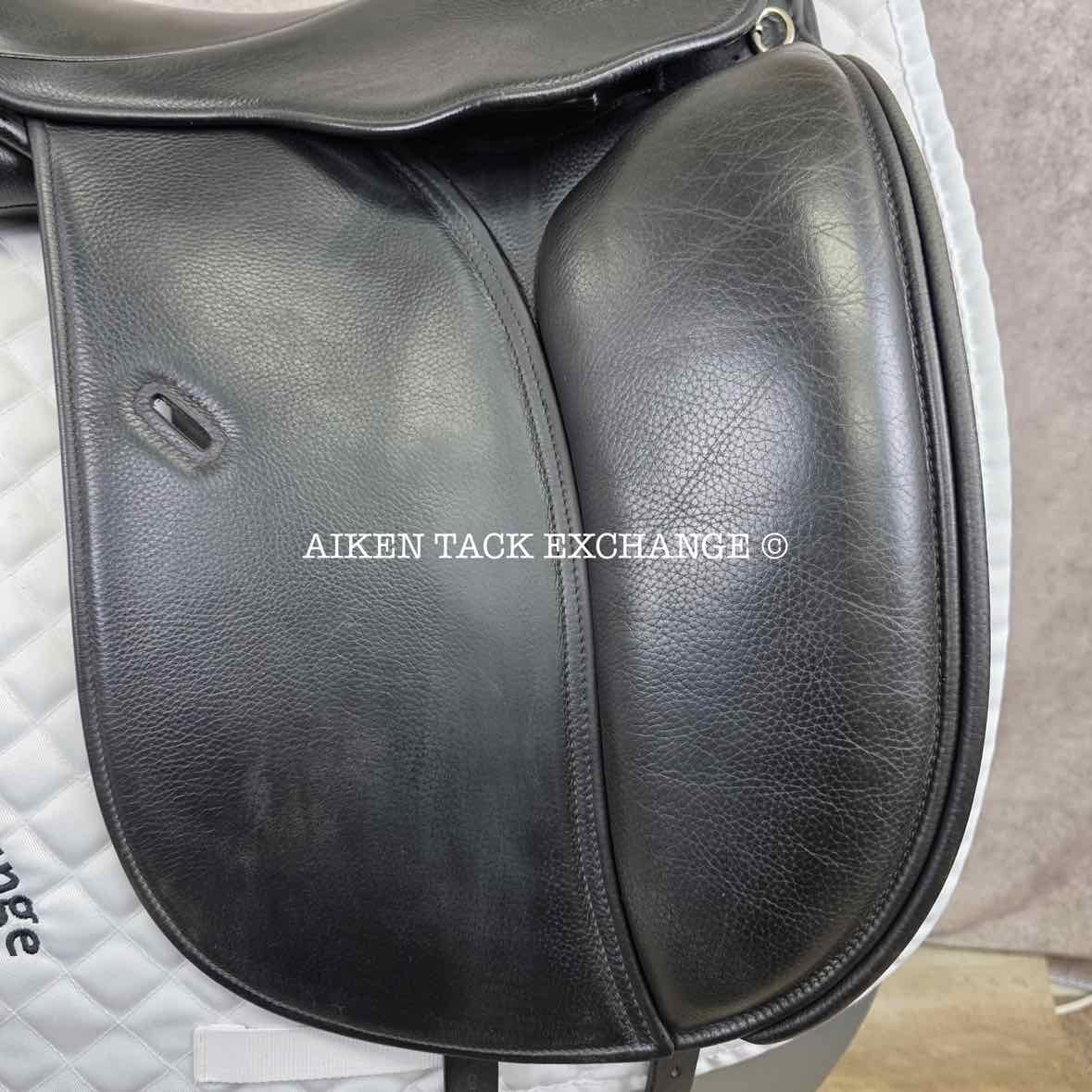 Cardanel Dressage Saddle, 18.5" Seat, Medium Wide Tree, Wool Flocked Panels