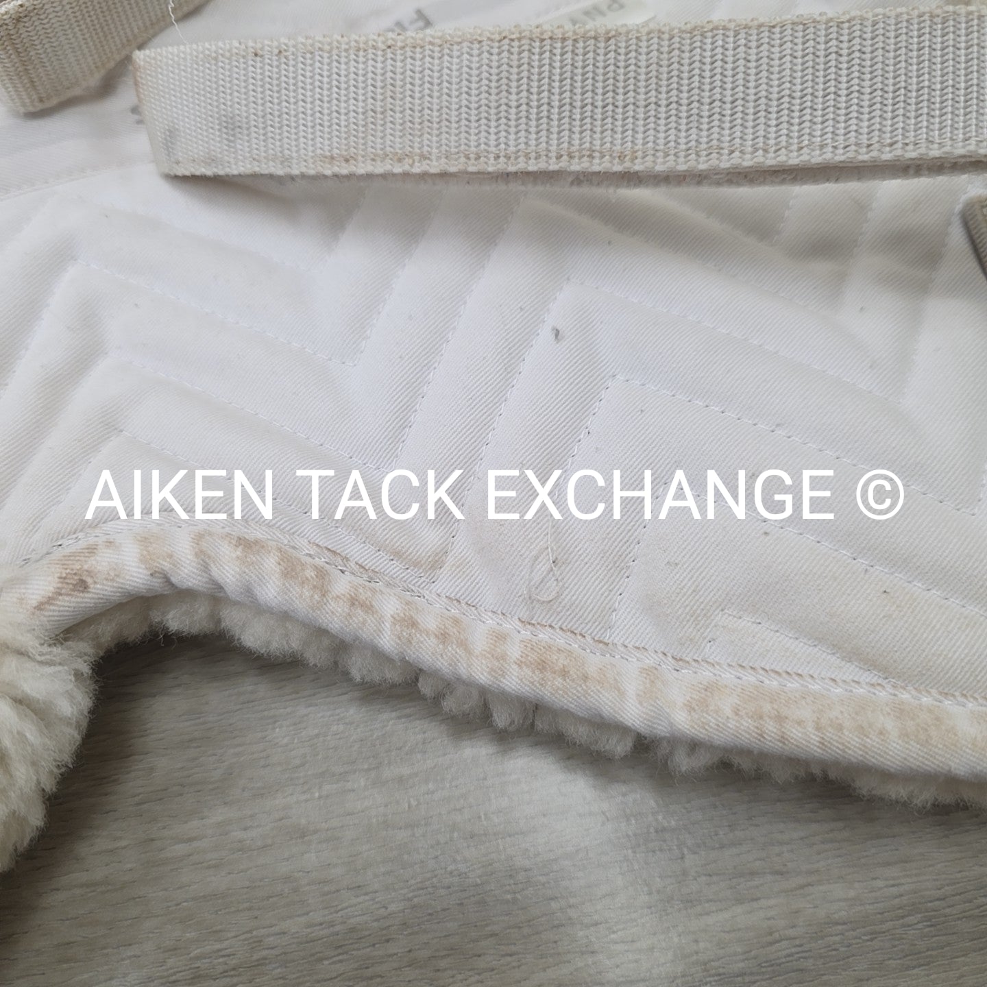 Fleeceworks Sheepskin Classic Original Half Pad with Rolled Edge, Pony