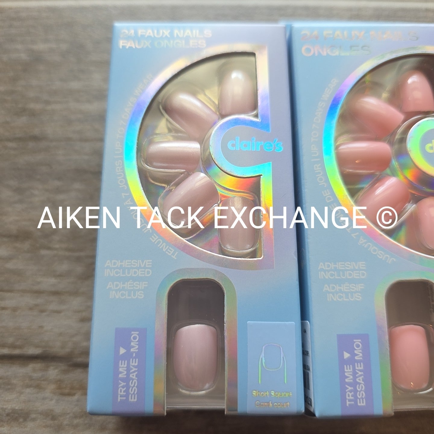 Claire's Press-On Nails (2 Sets) - 24 Count Each (48 Total)