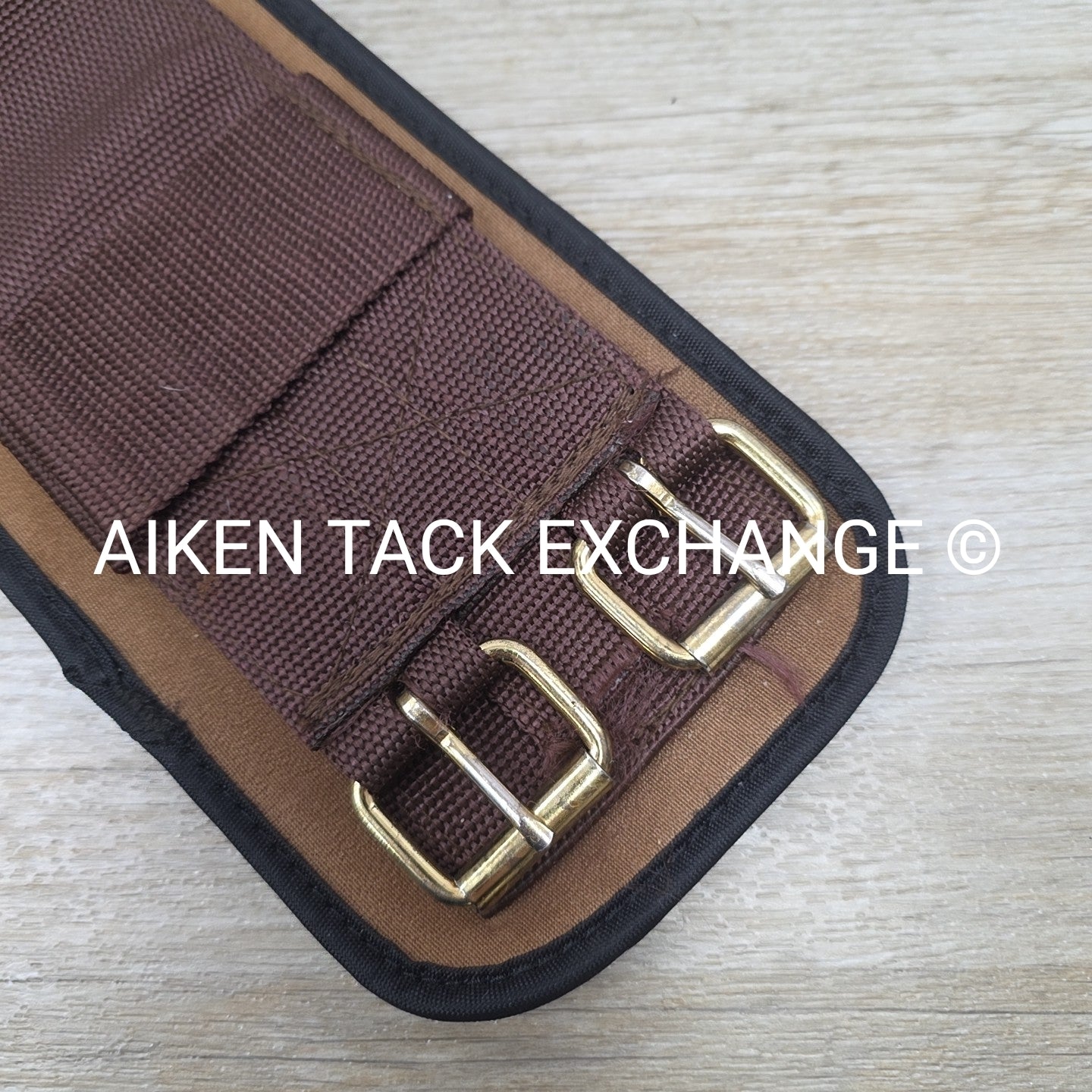 Tough 1 Australian Outrider Girth, Brown, 40" (Strap Has Been Cut)
