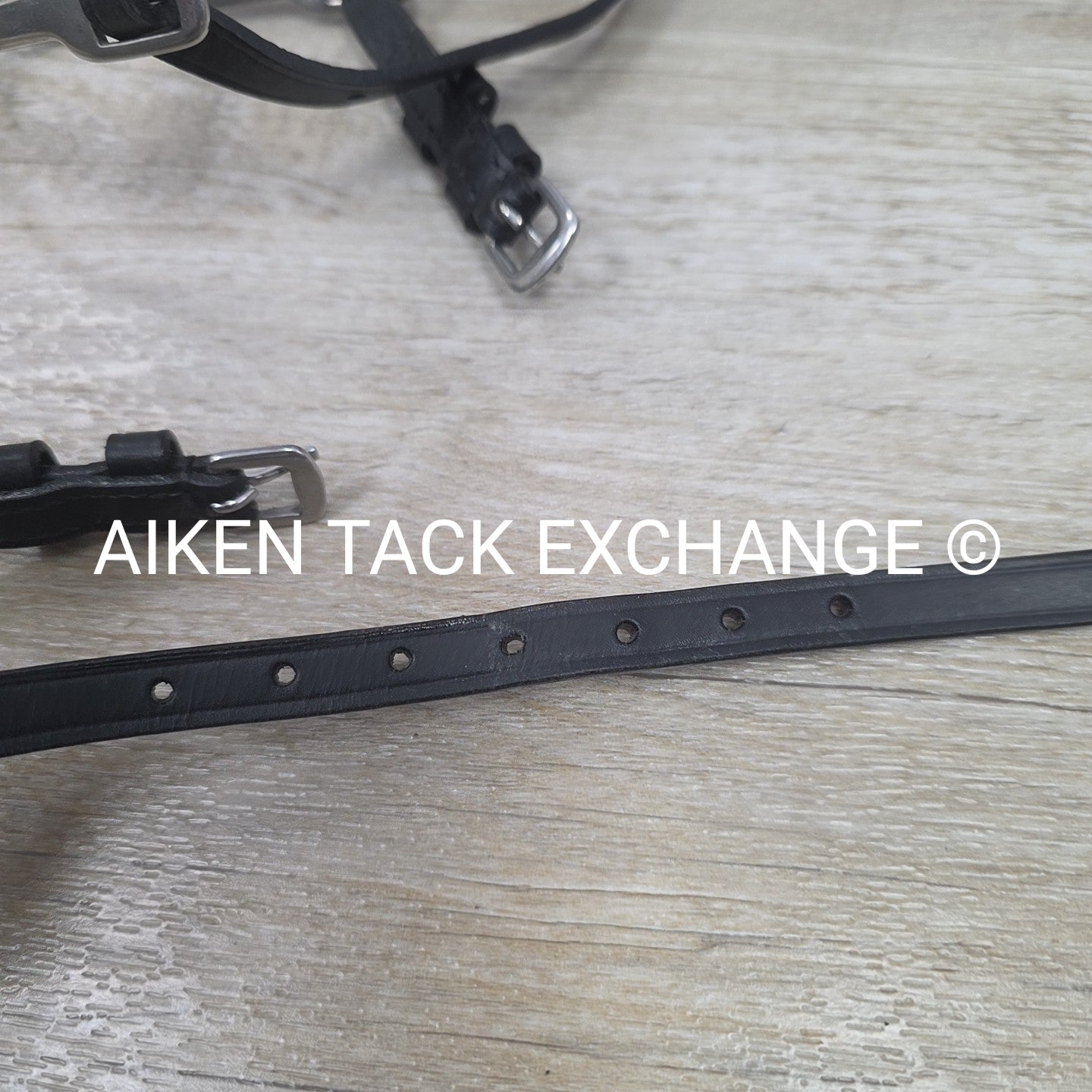 Long Neck Spurs with Leather Straps