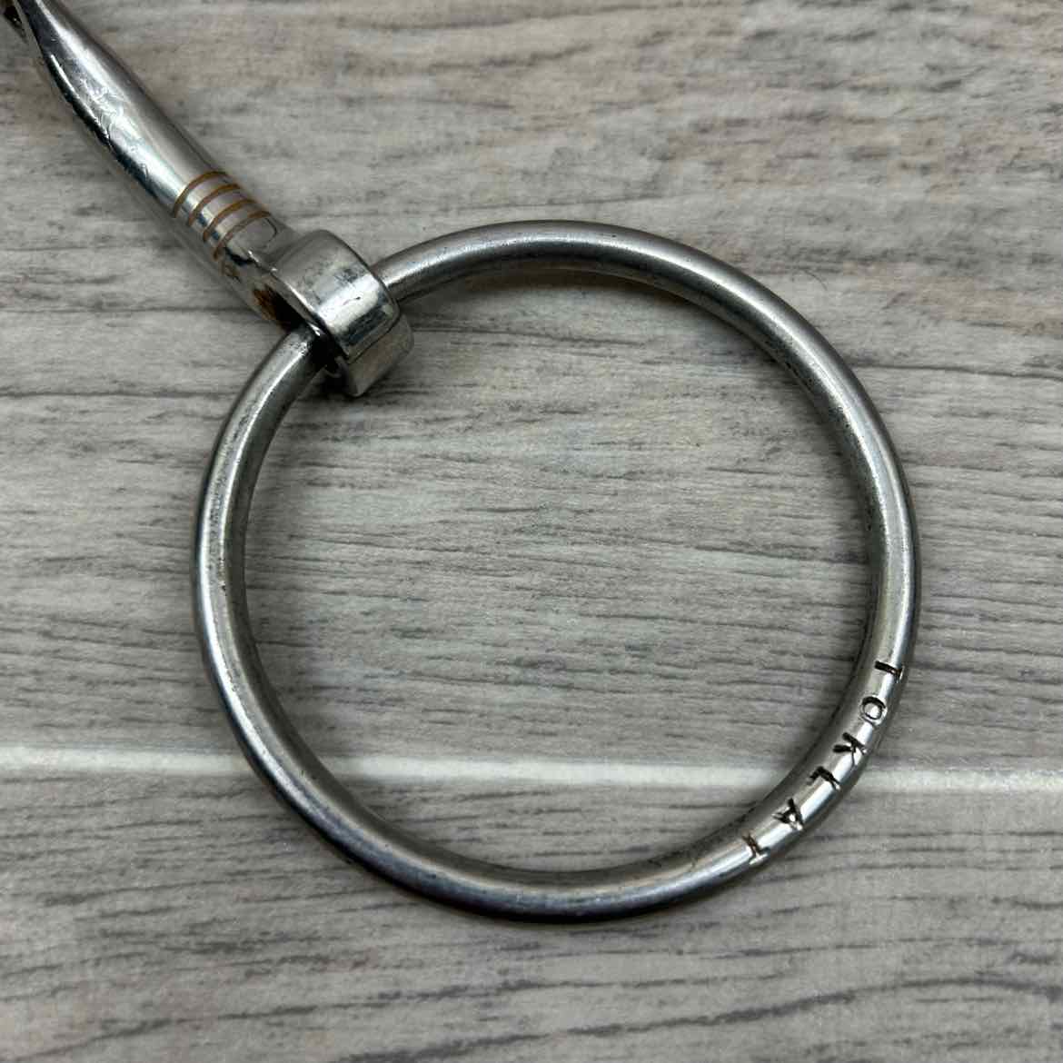 Myler Loose Ring SS French Link Bit MB 10 5.25"