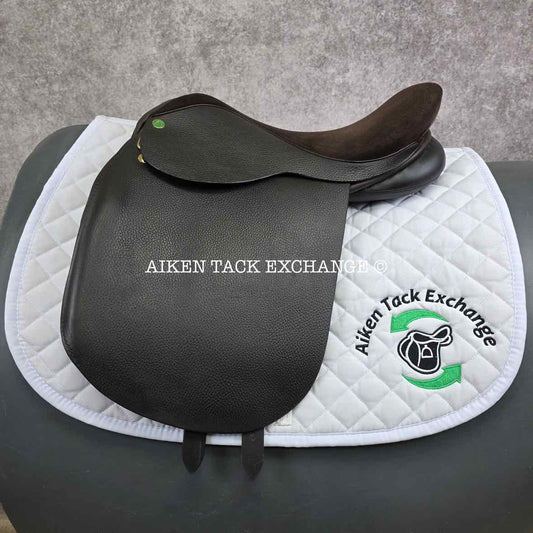 Native Pony Saddle Company Show Saddle, 15" Seat, Medium Wide Tree, Wool Flocked Panels