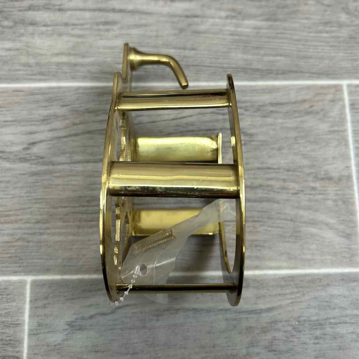 Brass Double Horseshoe Bridle Rack