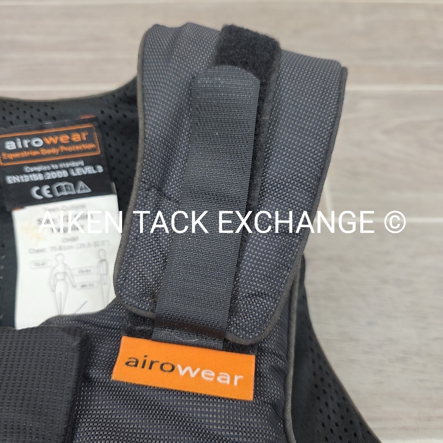 Charles Owen Airowear Teen Outlyne Cross Country Safety Vest, Size T2 Slim