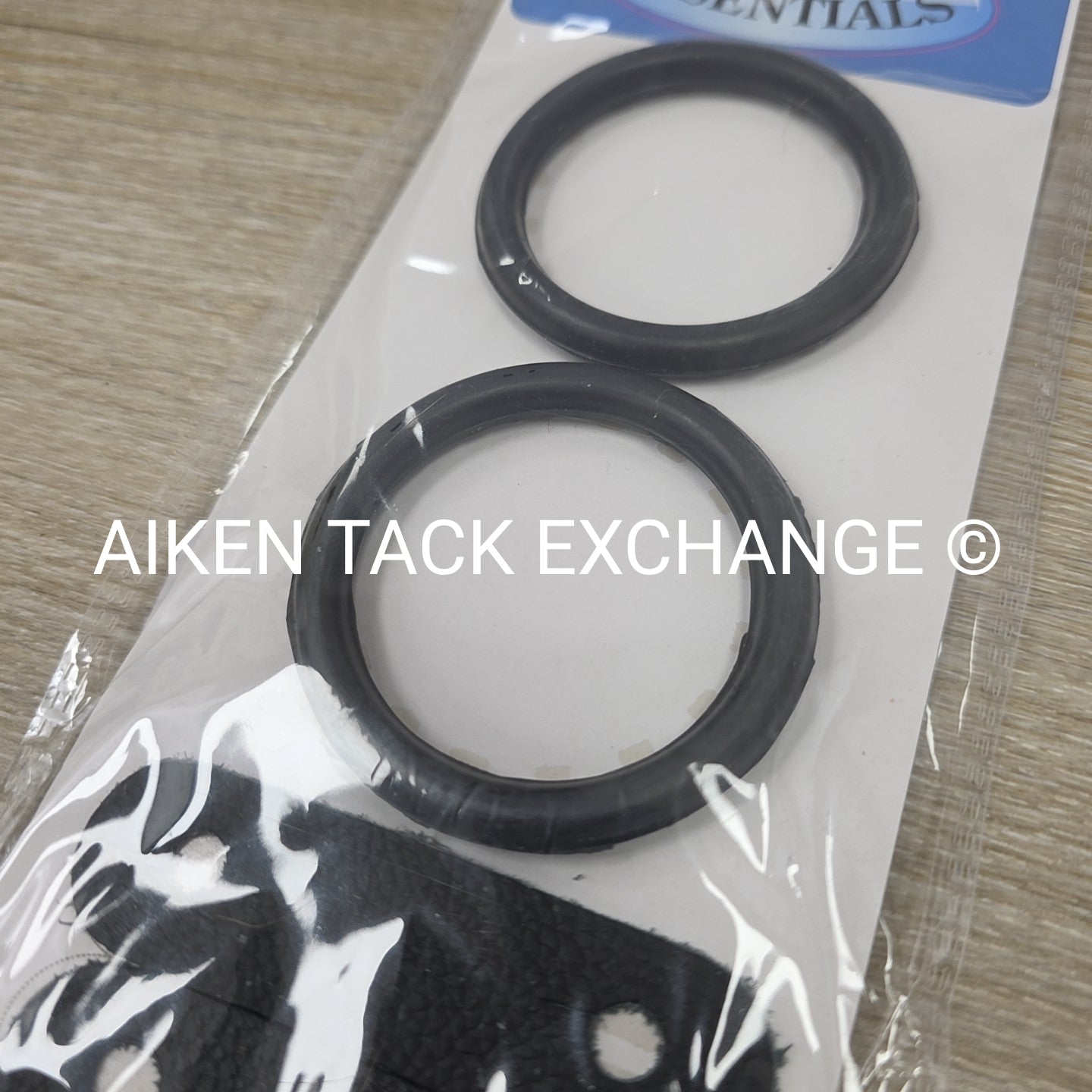 Equi-Essential Peacock Safety Stirrup Iron Replacement Bands & Leather Tabs