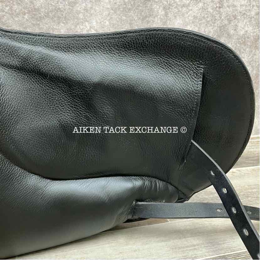 2023 Envy by Custom Saddlery Motion Monoflap Dressage Saddle, 17.5" Seat, Adjustable Tree, Wool Flocked Panels